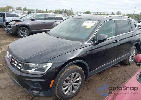 2018 Volkswagen Tiguan 2.0T Se/2.0T Sel из США, поврежденный, VIN 3VV2B7AXXJM051609